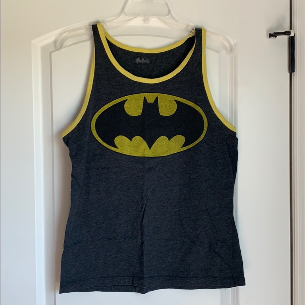 Reversible Batman tank top